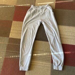 Grey sweat pants size L (14/16) boys